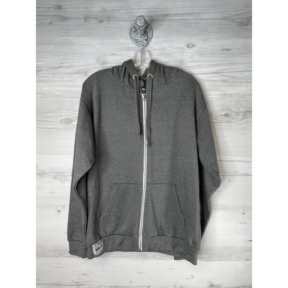 Celtic FC Hoodie Mens Small Gray Full Zip Soccer Sweatshirt Official Merchandise - Picture 1 of 10